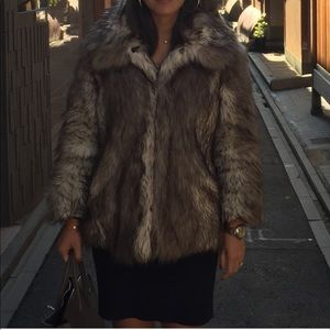 ASOS faux fur coat